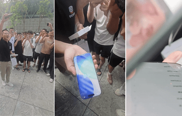 Review Lengkap Pria di China Jatuhkan iPhone 17 yang Baru Dibeli Layar Jadi Korban