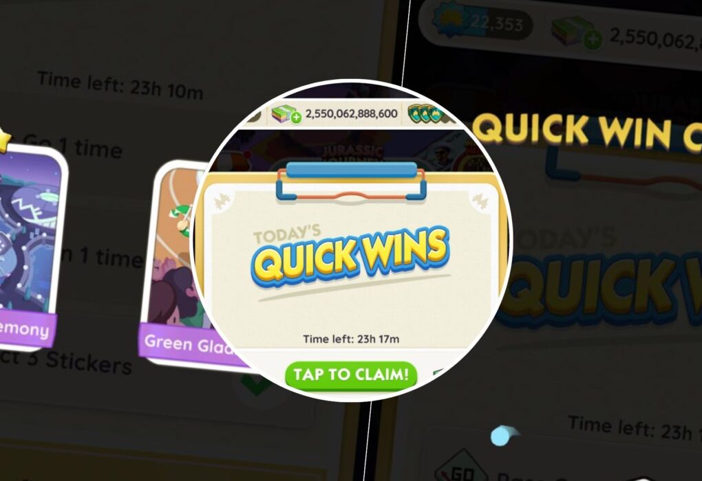 Monopoly GO Quick Wins Maret 2026: Semua Tugas Harian Terungkap!