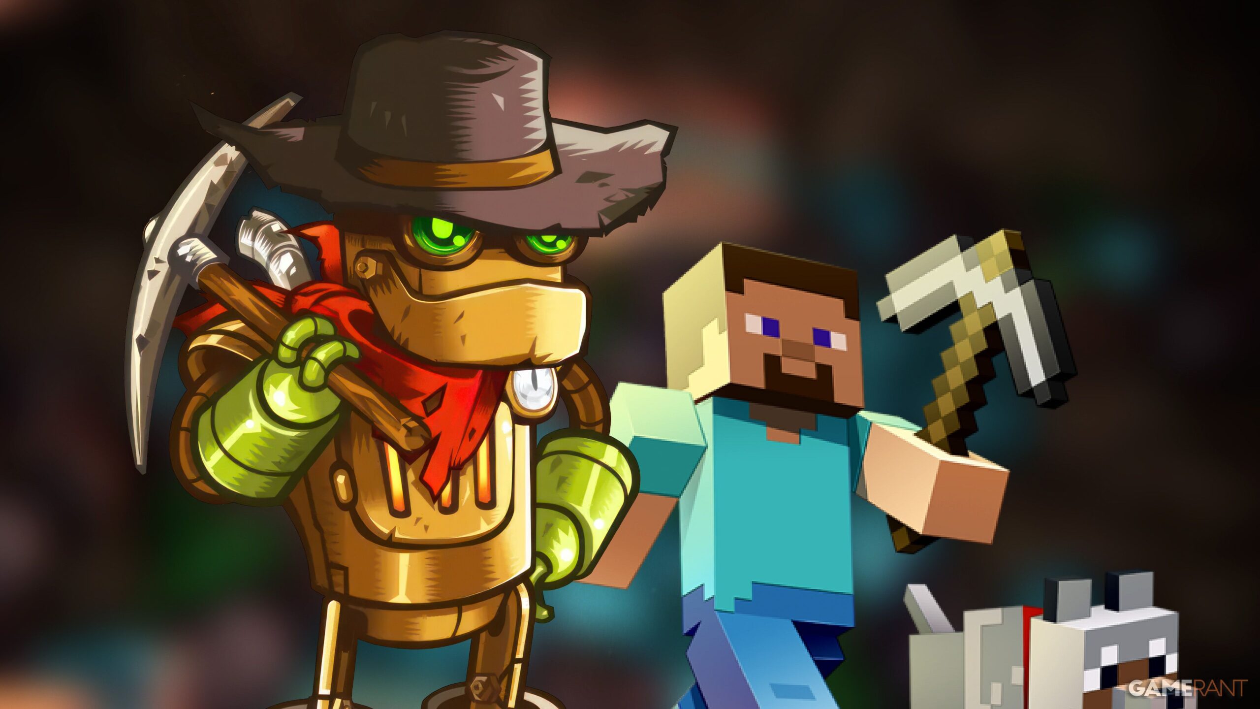 Drill and Delve: Game Mining Steam Baru, Kombinasi Minecraft & SteamWorld Dig